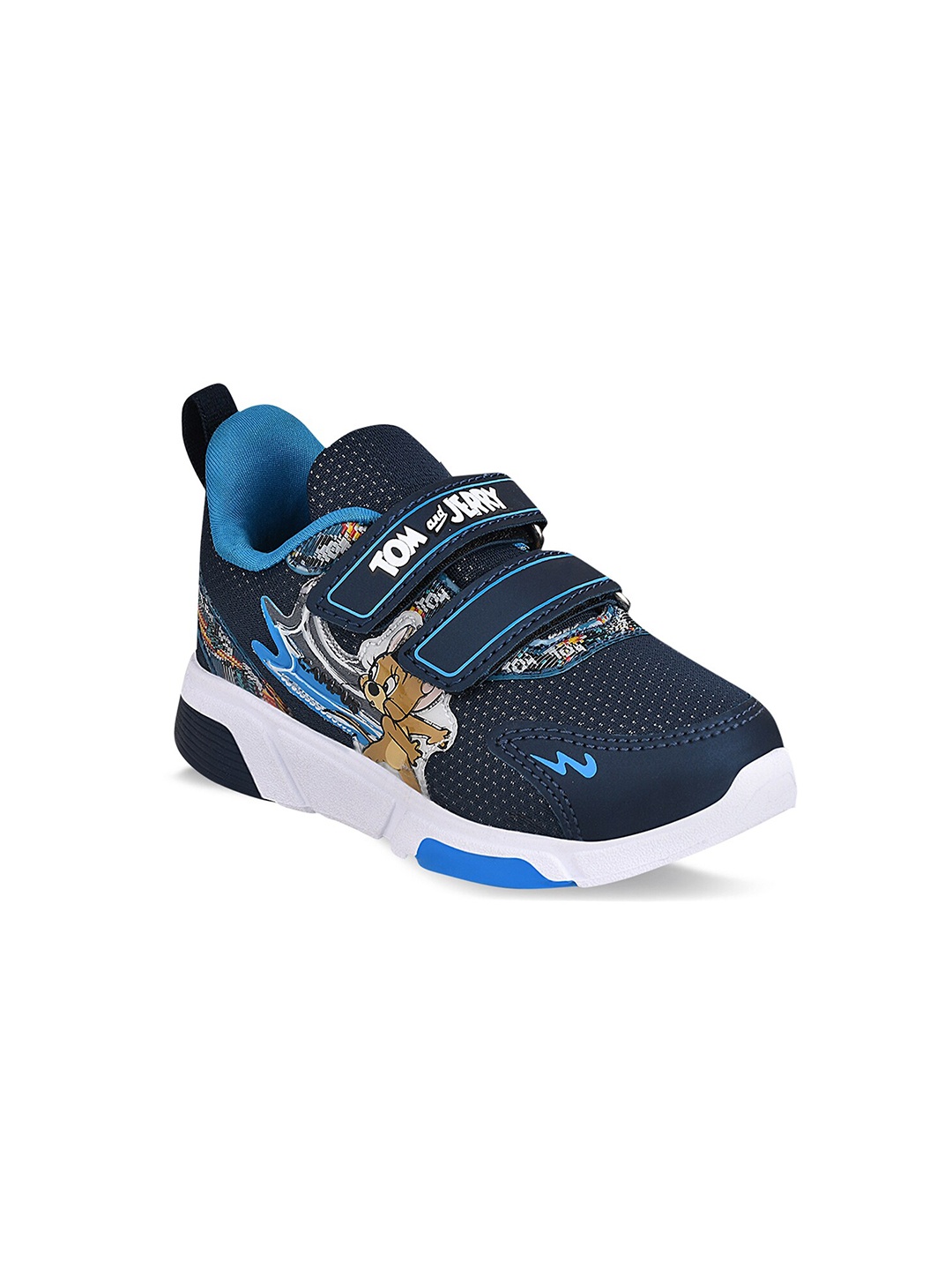 

Campus Kids Navy Blue Mesh Tom & Jerry Running Shoes
