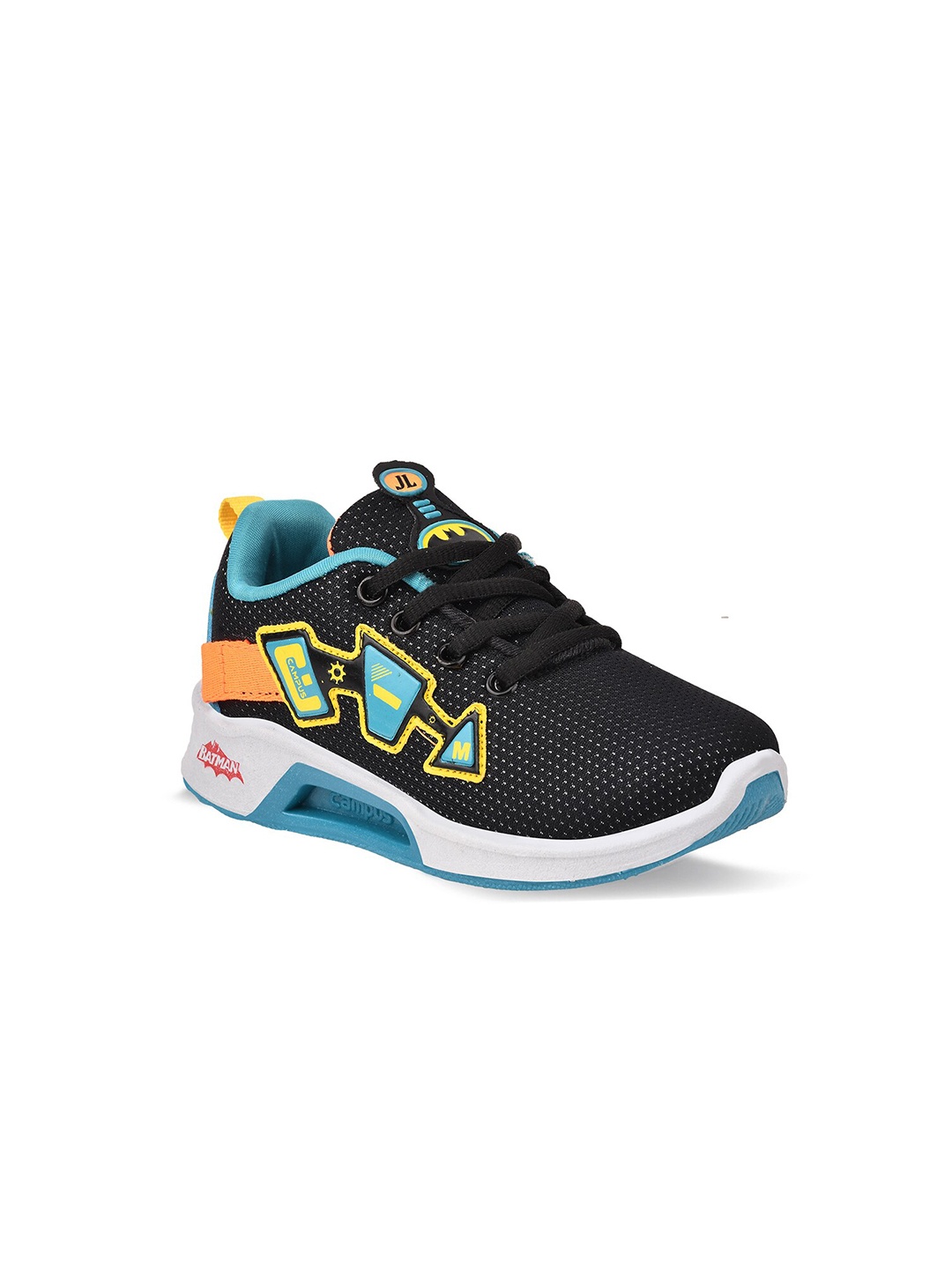 

Campus Kids Black Mesh Running Shoes