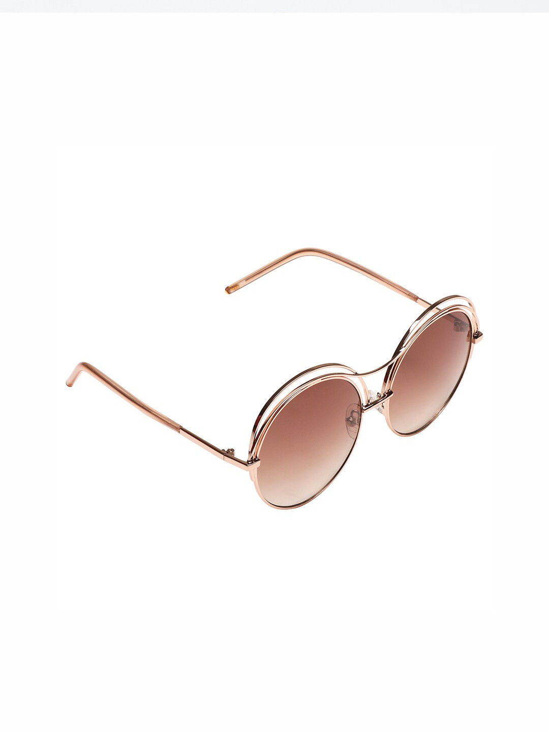 

French Connection Women Brown Browline Sunglasses & UV Protected Lens FC 7428 C3 58 S LC