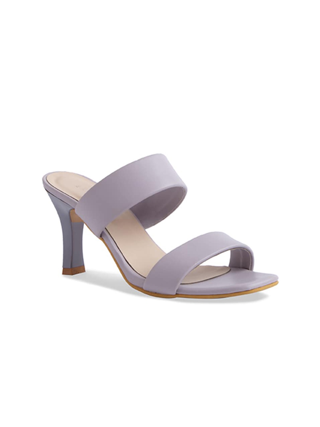 

ERIDANI Purple Open Back Slim Heels