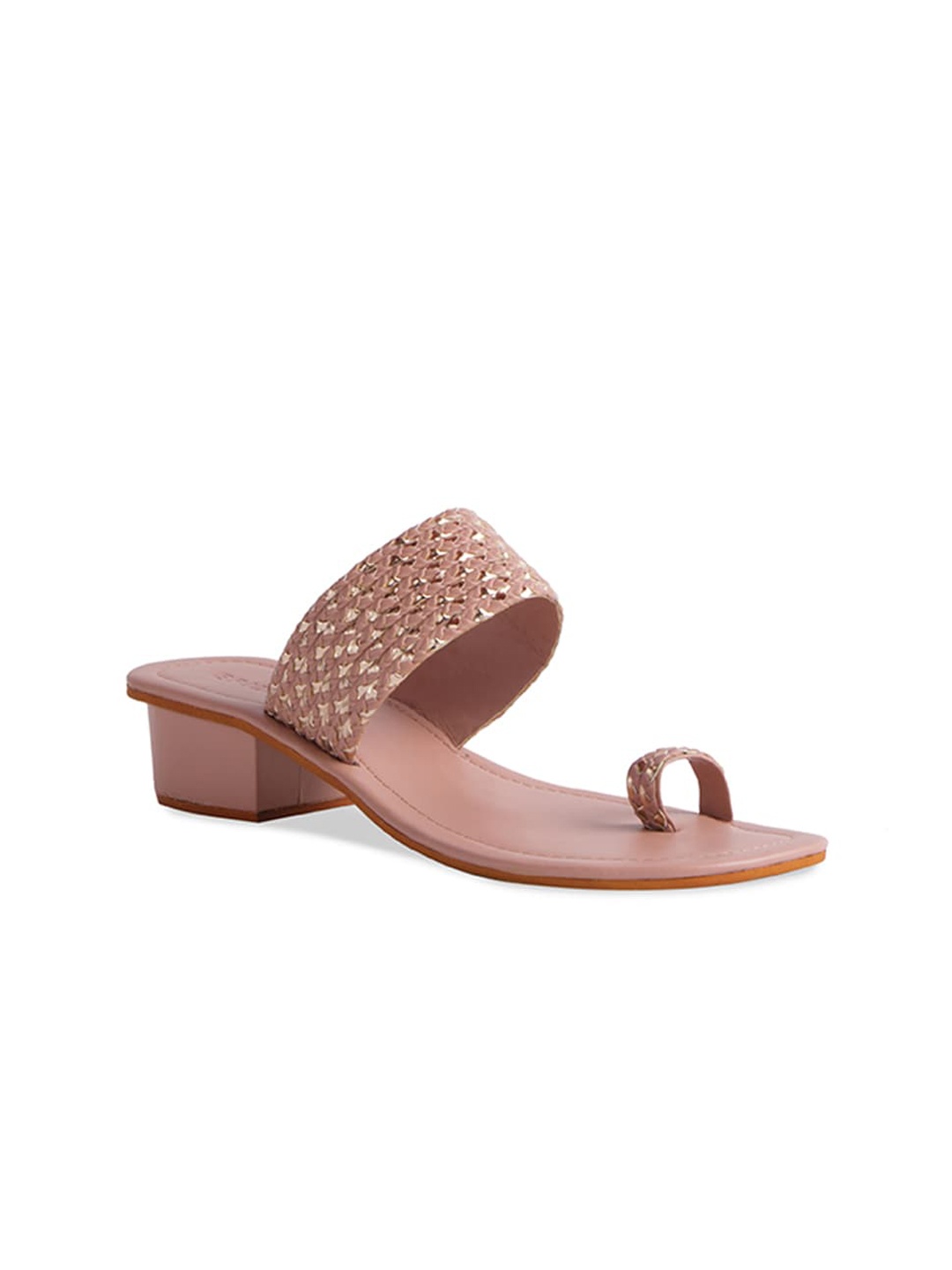 

ERIDANI Women Pink Block Heels