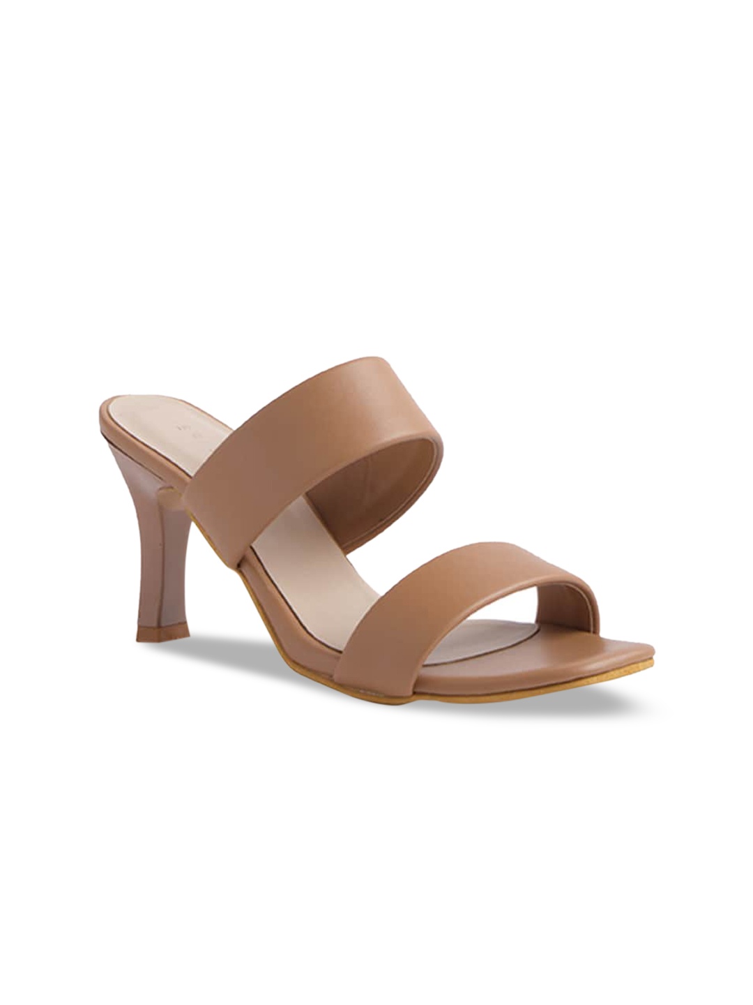 

ERIDANI Brown Colourblocked Sandals