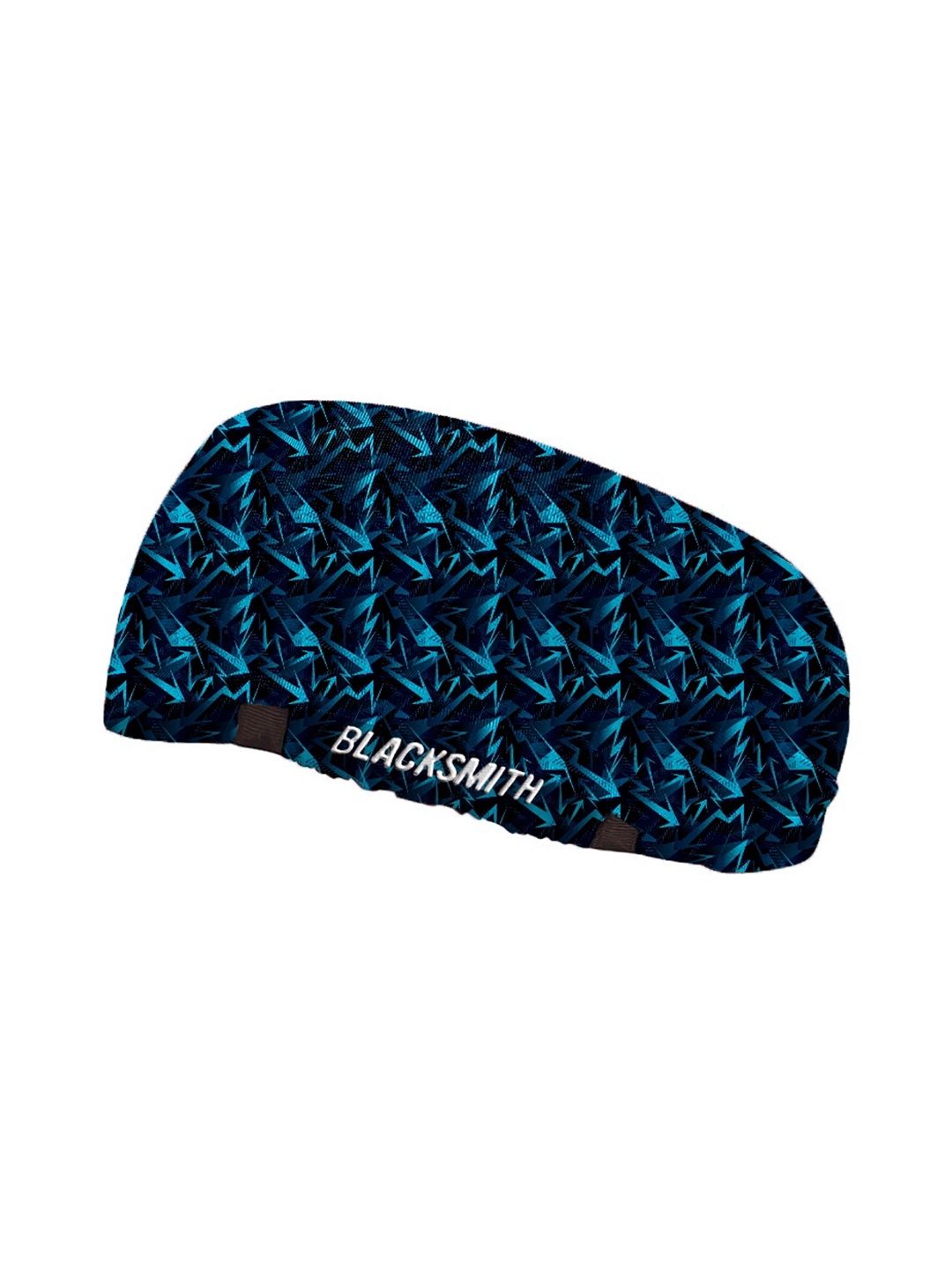 

Blacksmith Unisex Black & Blue Printed Headband