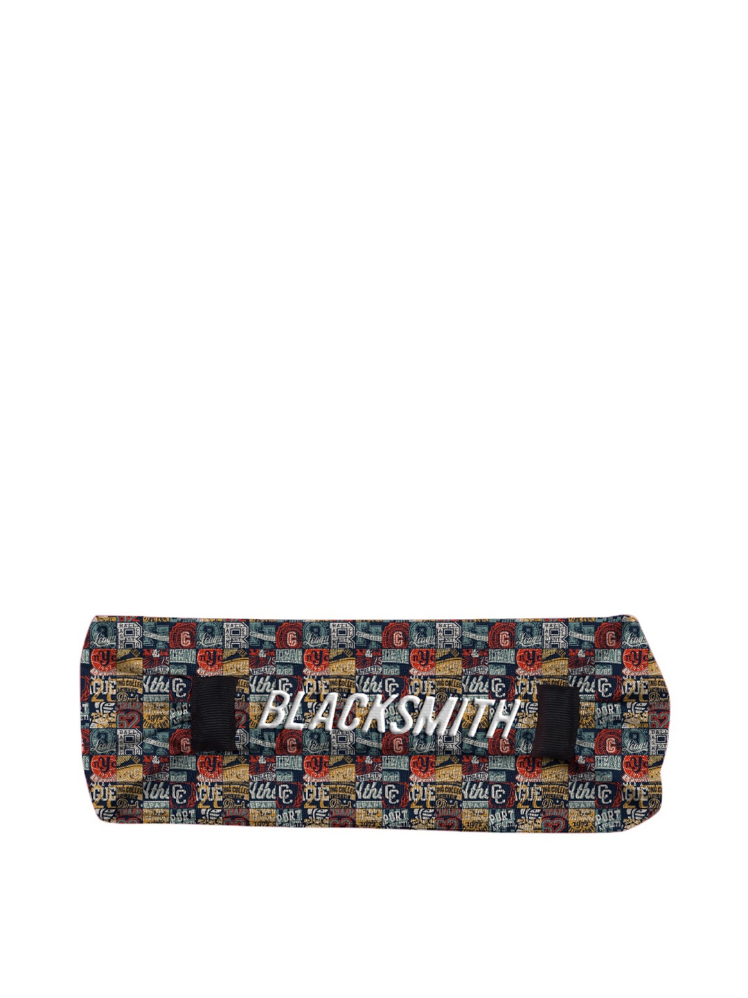 

Blacksmith Unisex Black & Red Printed Sports Headband