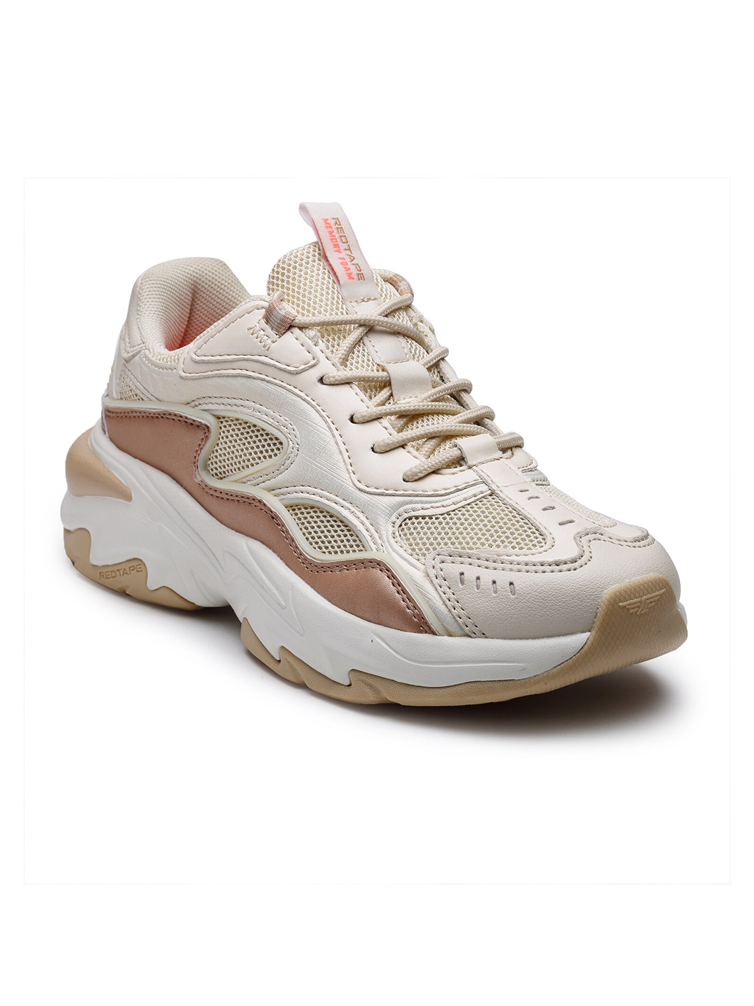 

Red Tape Women Beige Walking Shoes