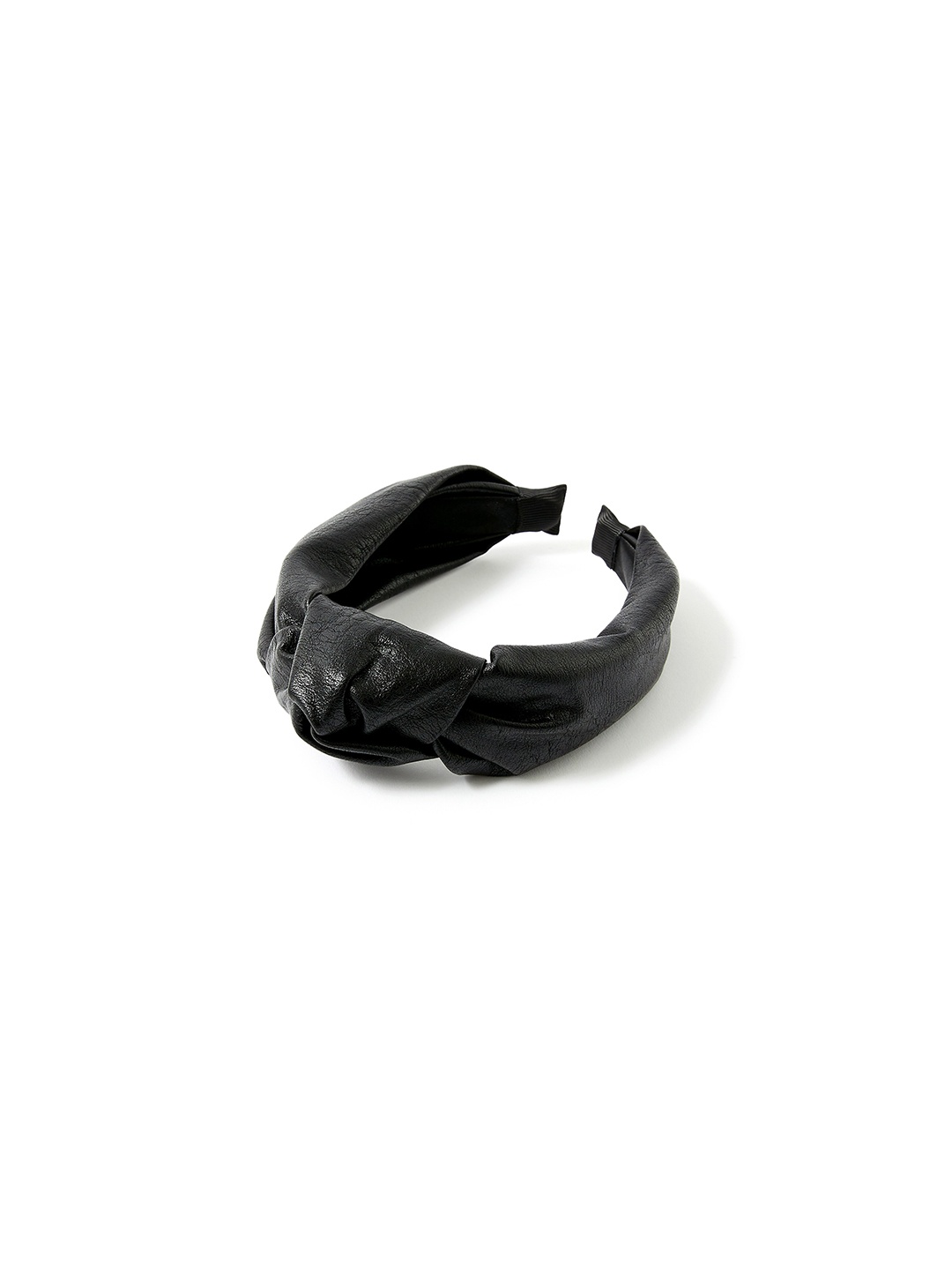 

Accessorize London Women Black Textured Knot Alice Hair Band