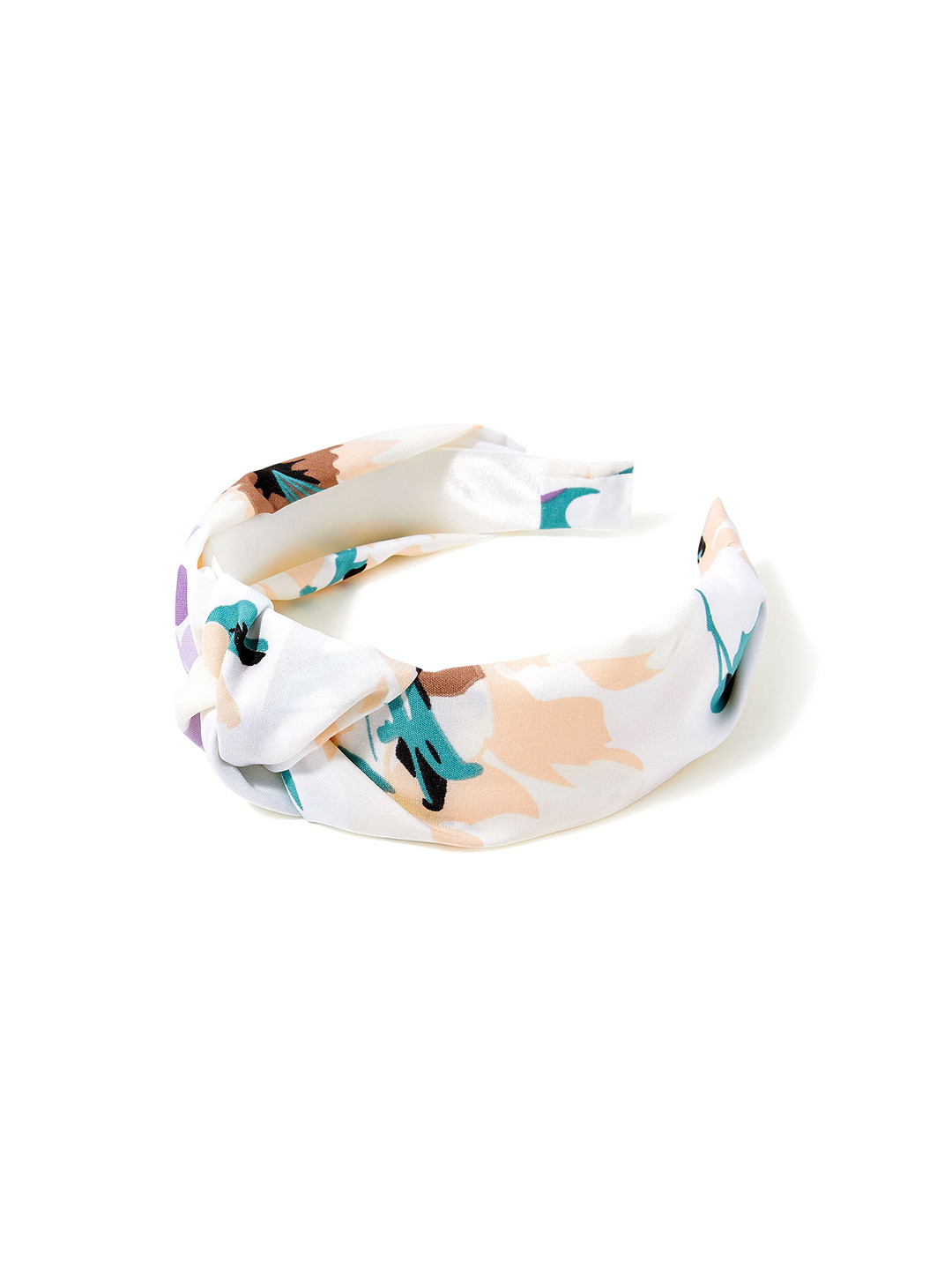 

Accessorize London Women White Floral Knot Alice Hair Band