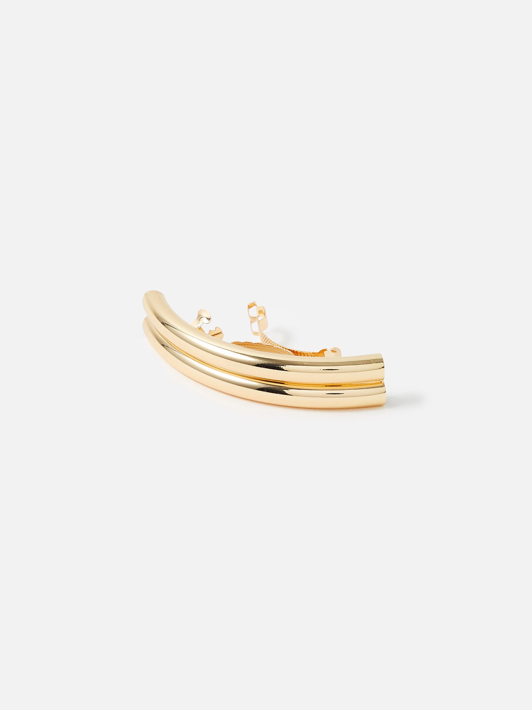 

Accessorize Women Double Gold Bar Barette Hair Clip