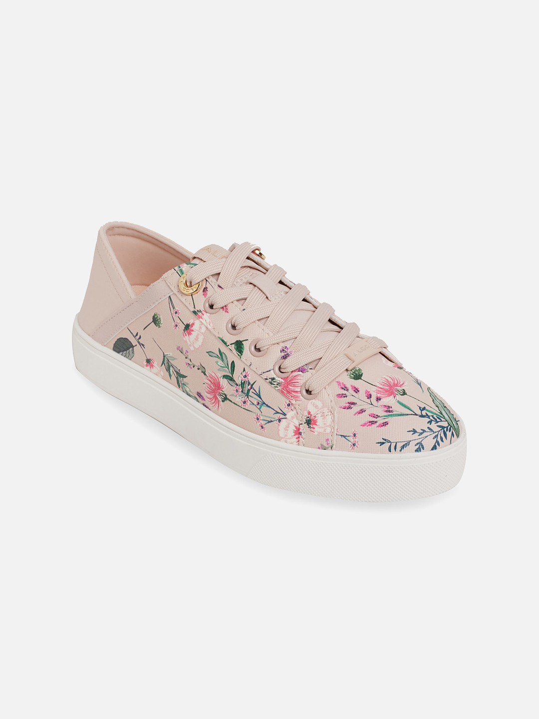 

ALDO Women Pink Printed Sneakers