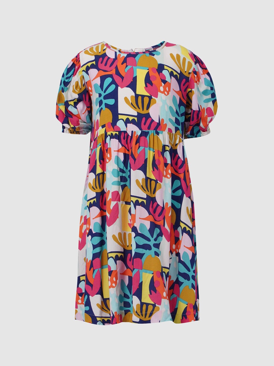 

KIDS ONLY Pink & Yellow Floral Dress