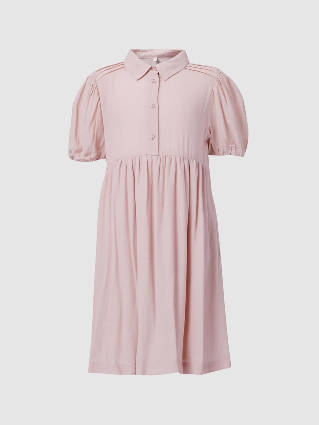 

KIDS ONLY Pink Solid Dress