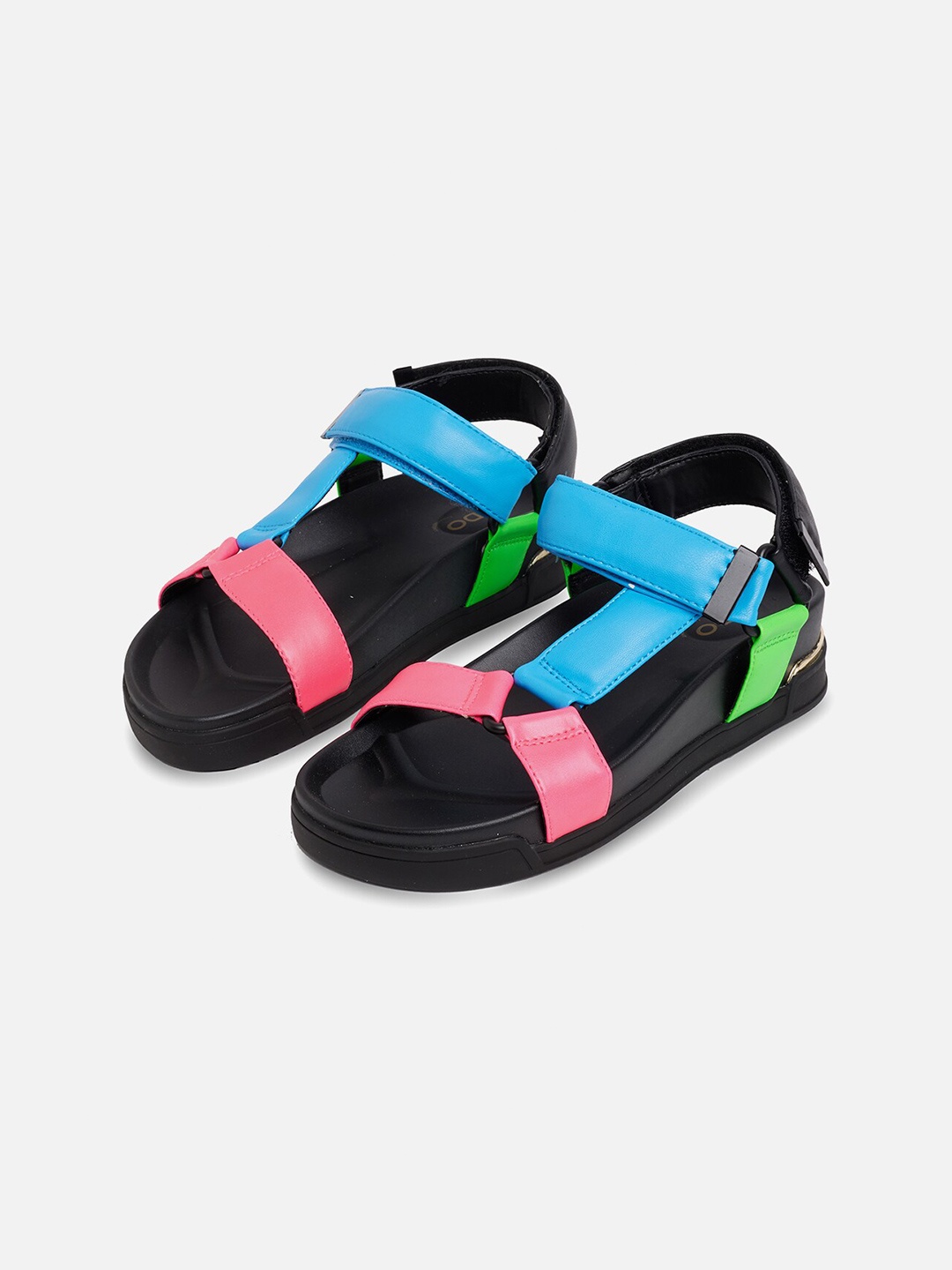 

ALDO Women Blue & Pink Comfort Sandals