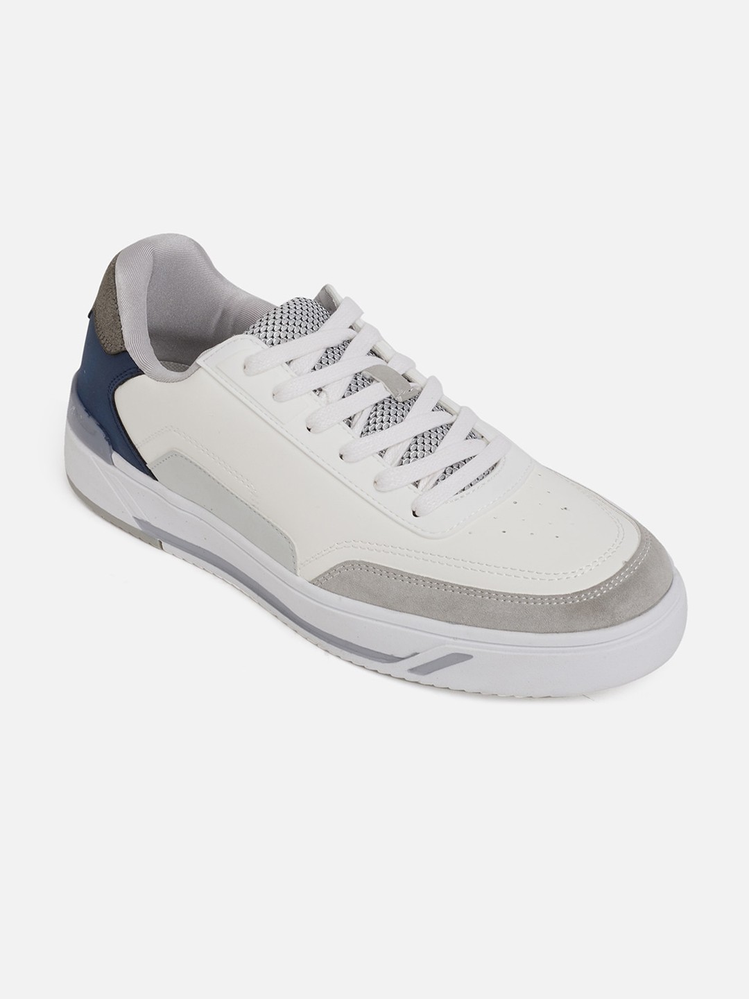 

ALDO Men White Colourblocked Sneakers