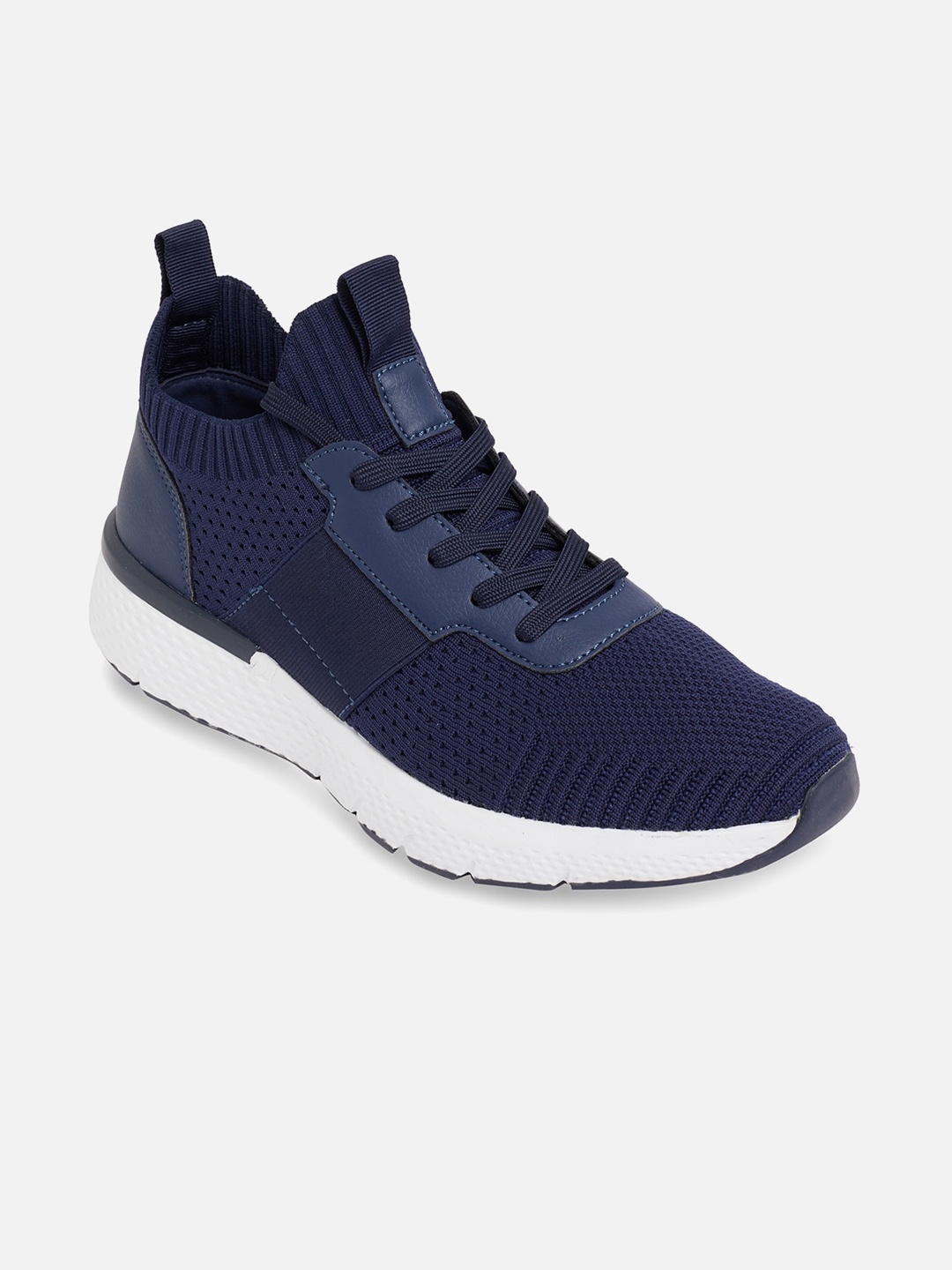 

ALDO Men Blue Woven Design Sneakers