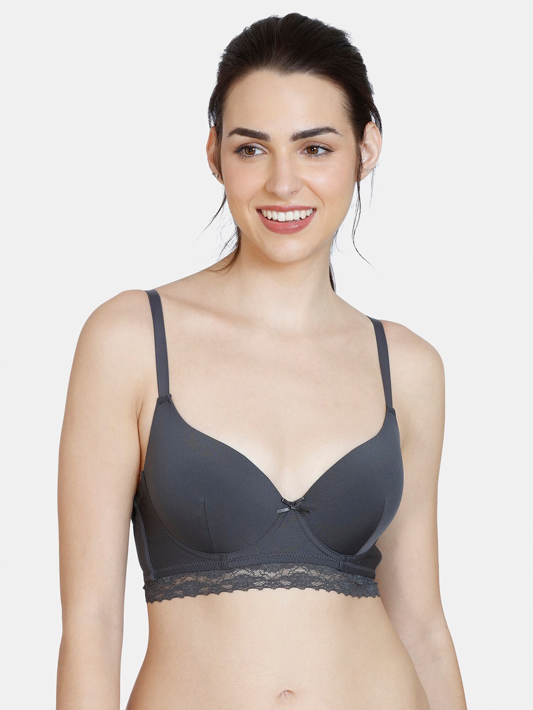 

Rosaline by Zivame Green Bra Lightly Padded