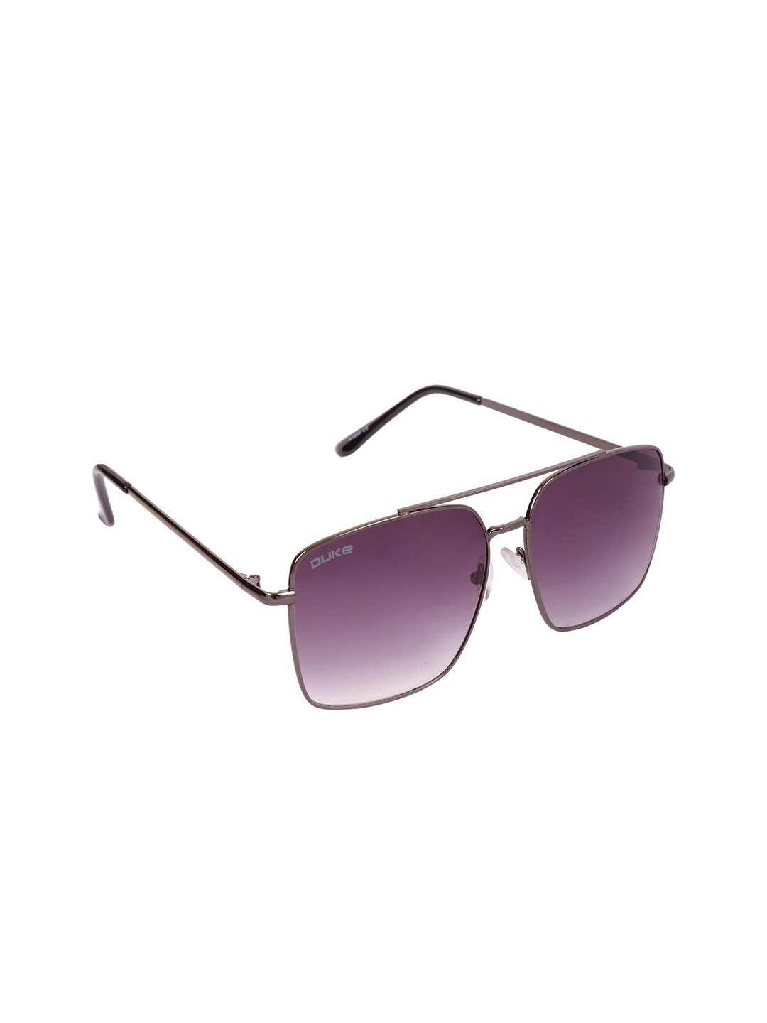 

Duke Purple Lens & Black Square Sunglasses with UV Protected Lens DUKE-A1869-C10