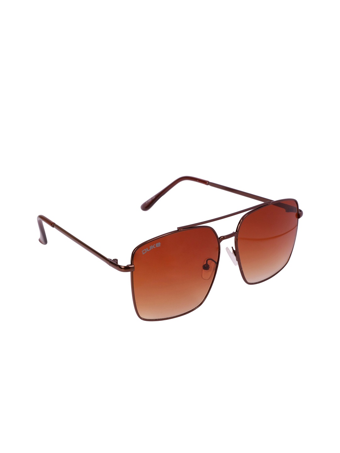 

Duke Unisex Brown Lens Square Sunglasses with UV Protected Lens DUKE-A1869-C3