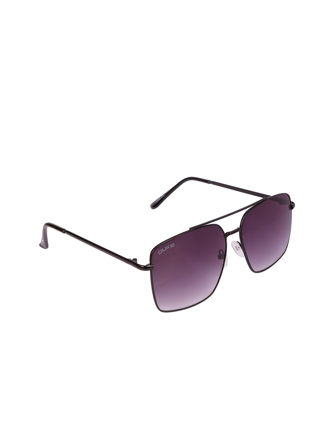 

Duke Purple Lens & Gunmetal-Toned Square Sunglasses with UV Protected Lens DUKE-A1869-C8