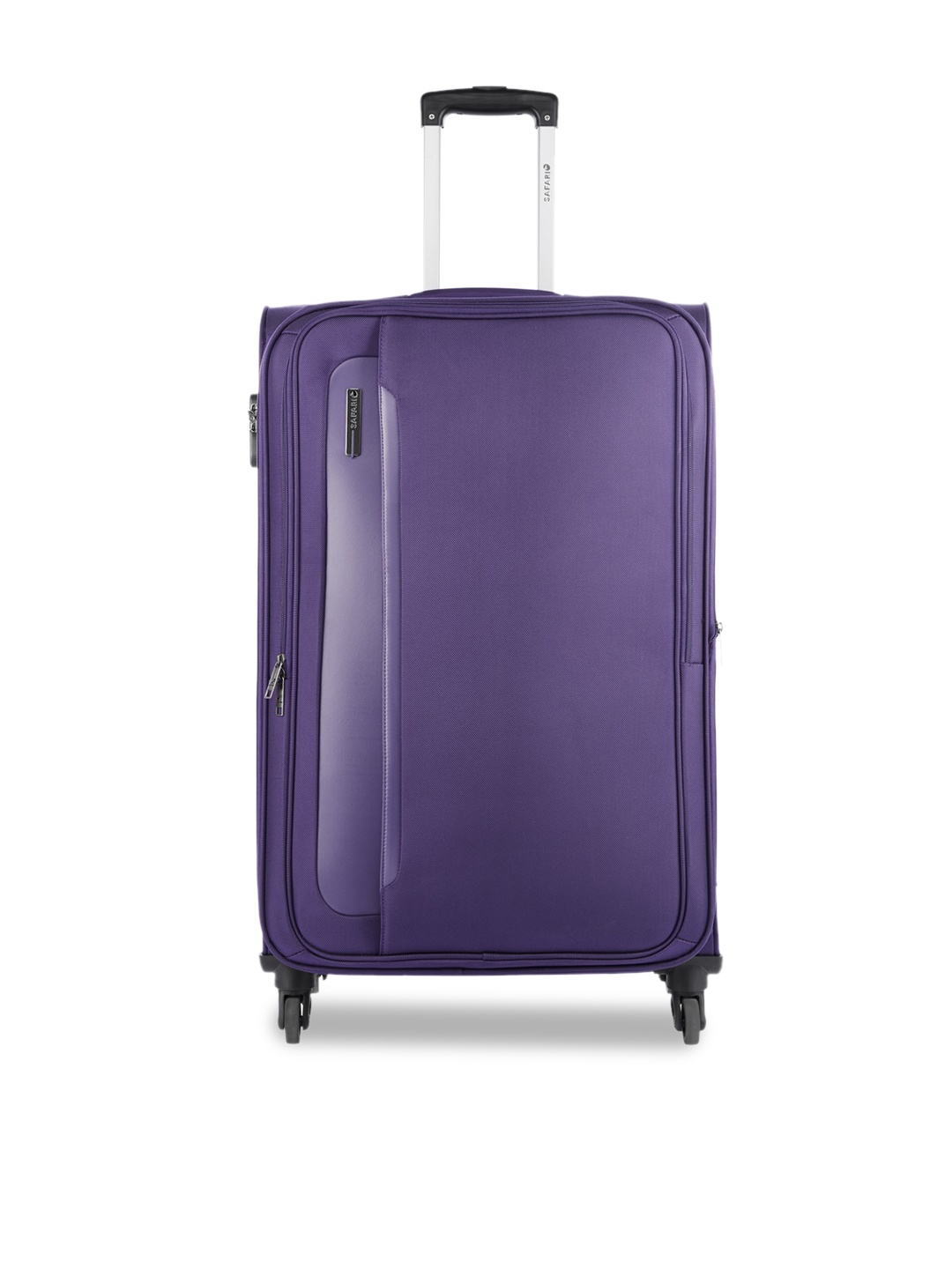 

Safari Purple Nuvaldo Deluxe Cabin Soft Luggage Trolley Bag
