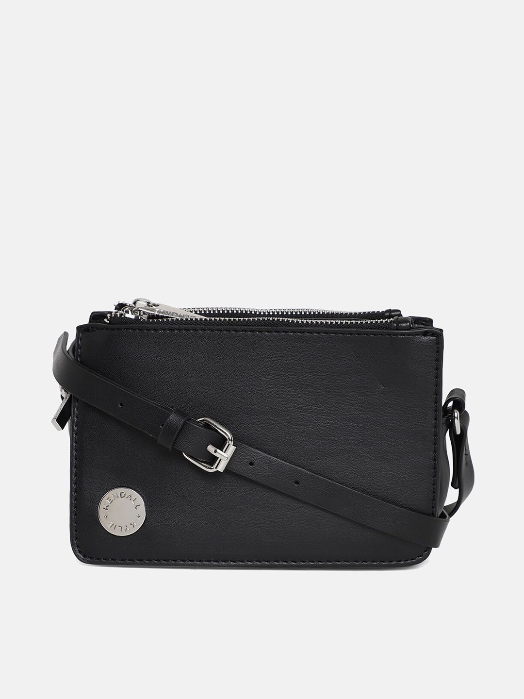 

KENDALL & KYLIE Black PU Sling Bag