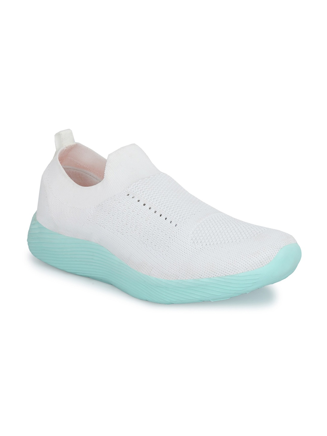 

OFF LIMITS Men White Mesh Walking Non-Marking Shoes
