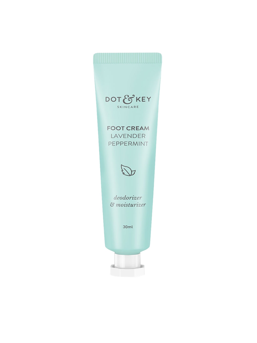 

DOT & KEY Lavender & Peppermint Foot Cream - 30 ml, Green