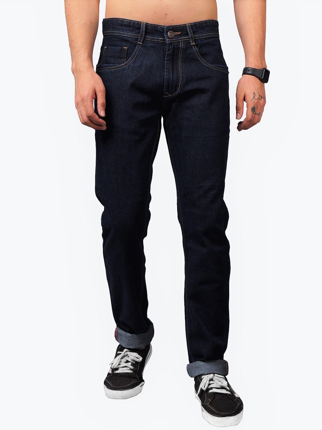 

PEPLOS Men Blue Urban Slim Fit Stretchable Jeans