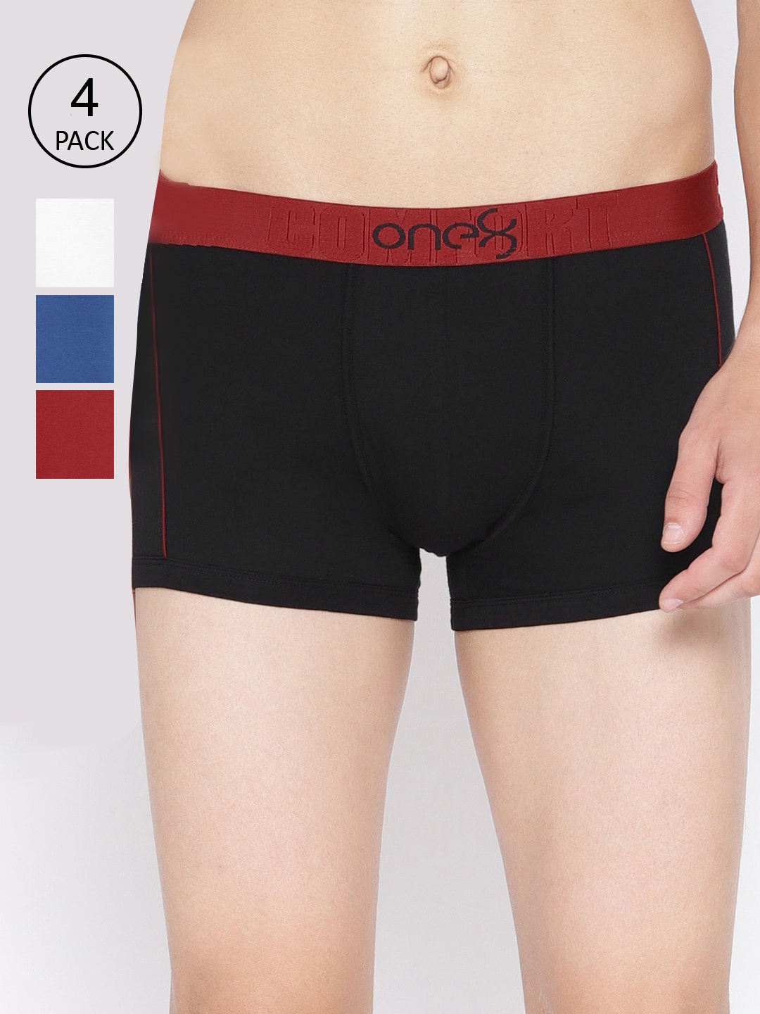 one8 by Virat Kohli Men Pack Of 4 Assorted Trunk 61071100