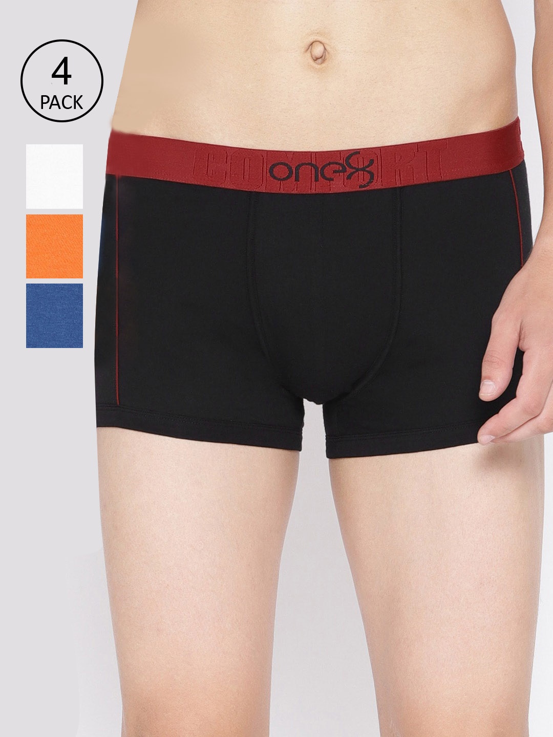 

one8 by Virat Kohli Pack Of 4 Men Assorted Trunk