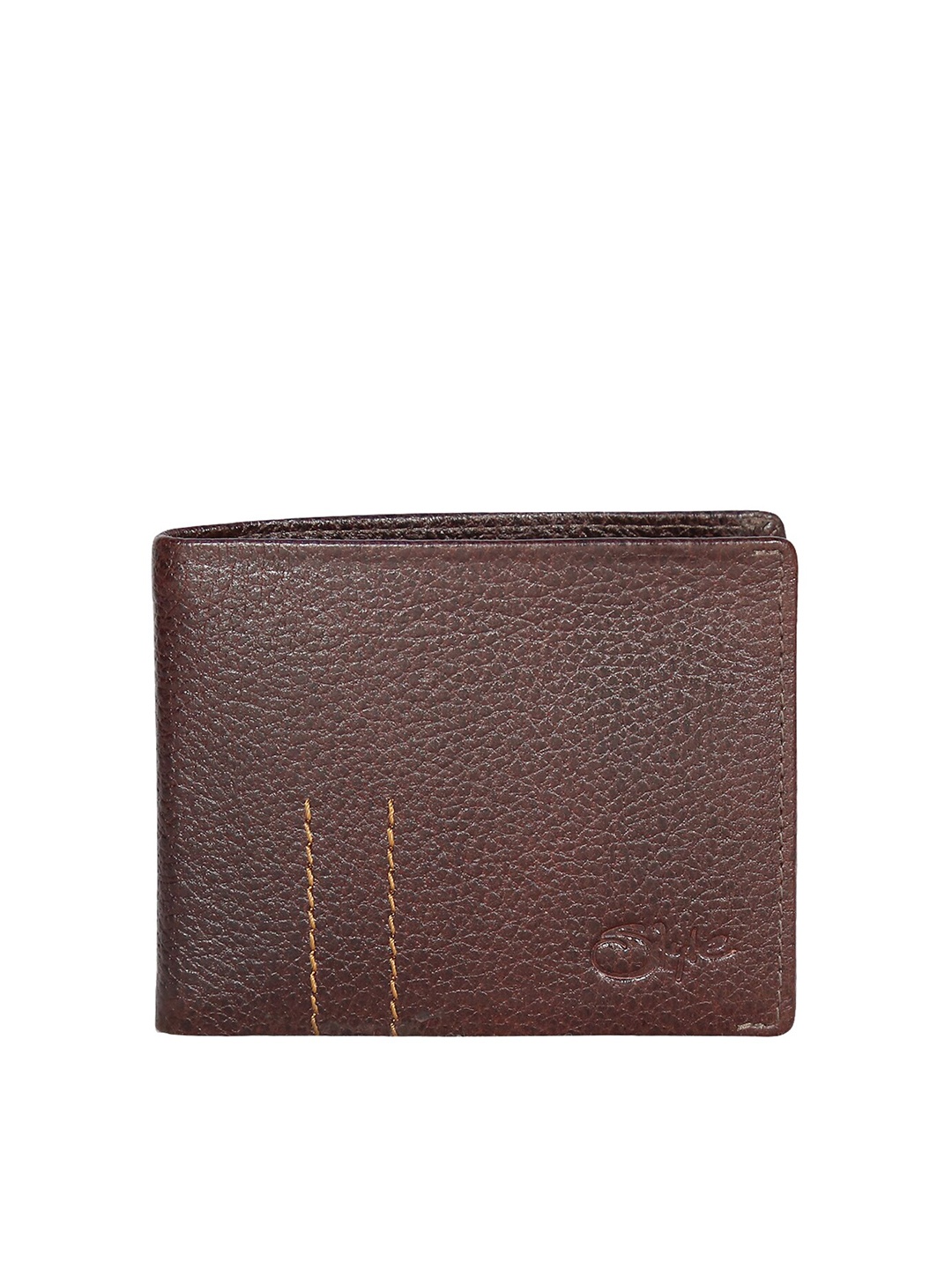 

Style SHOES Men Maroon Leather RFID Two Fold Wallet