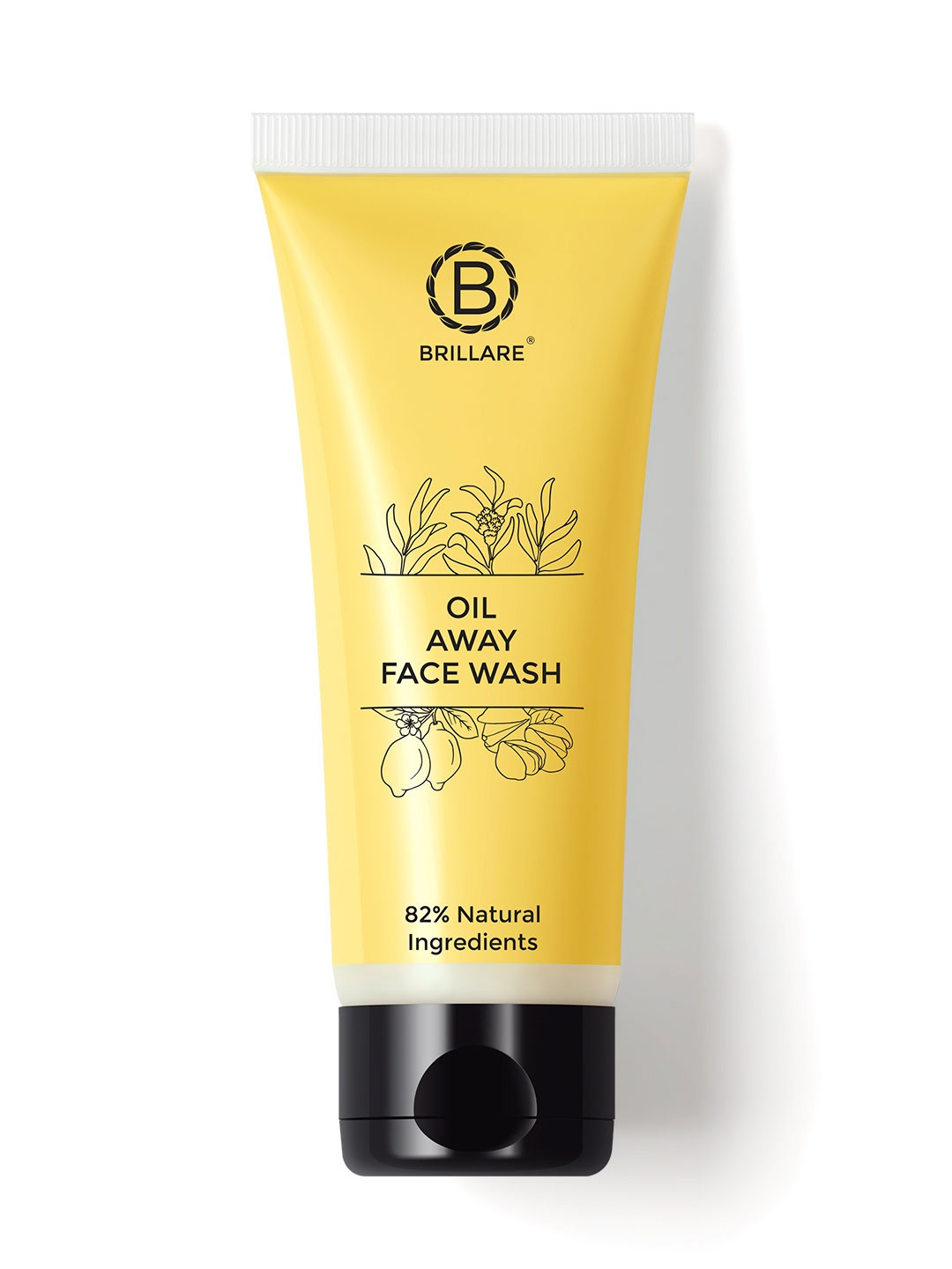 

BRILLARE Oil Away Face Wash for Oily & Acne Prone Skin - 100 ml, Yellow