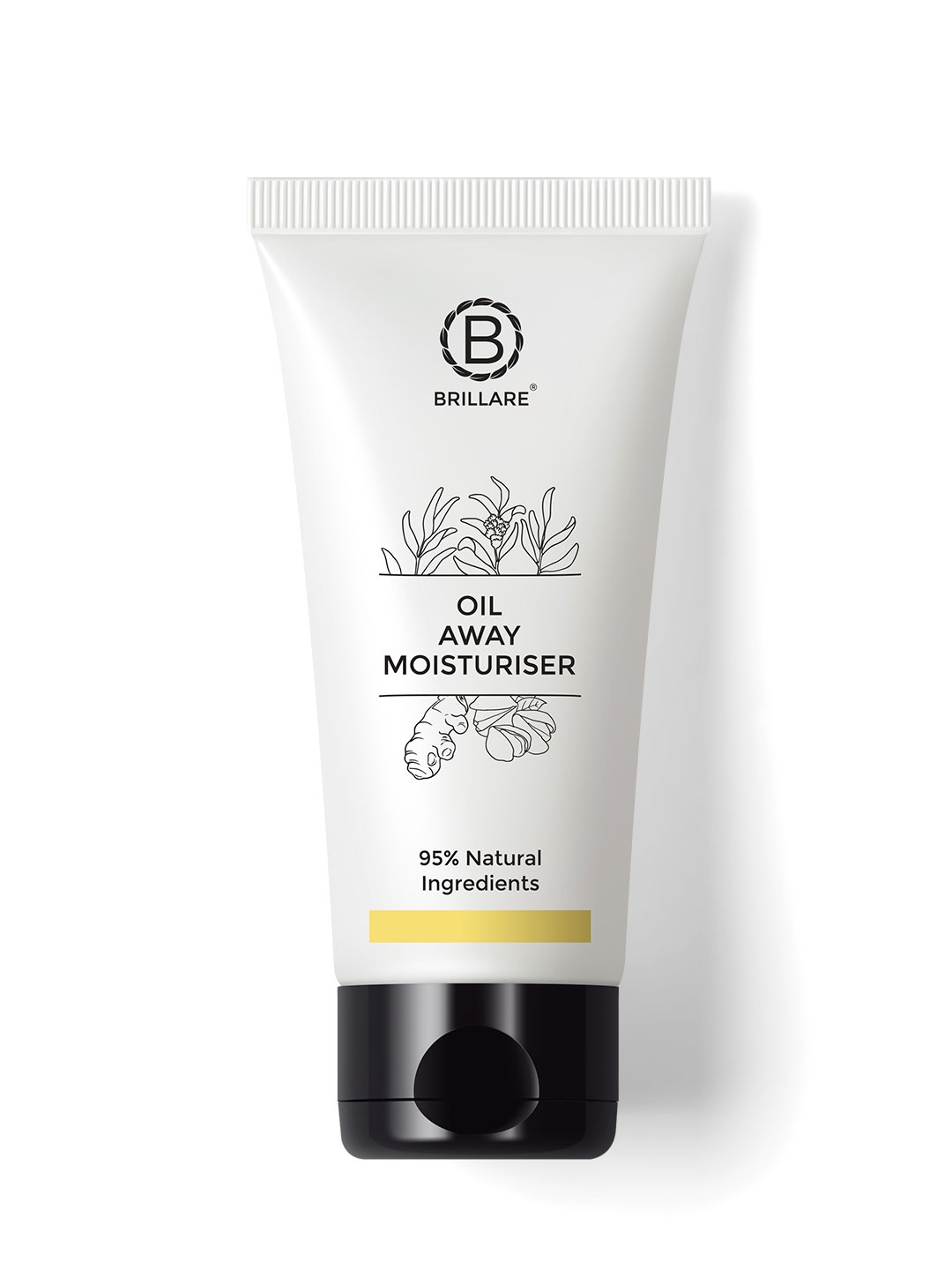 

BRILLARE Oil Away Moisturiser for Oily & Acne Prone Skin - 50 ml, Yellow