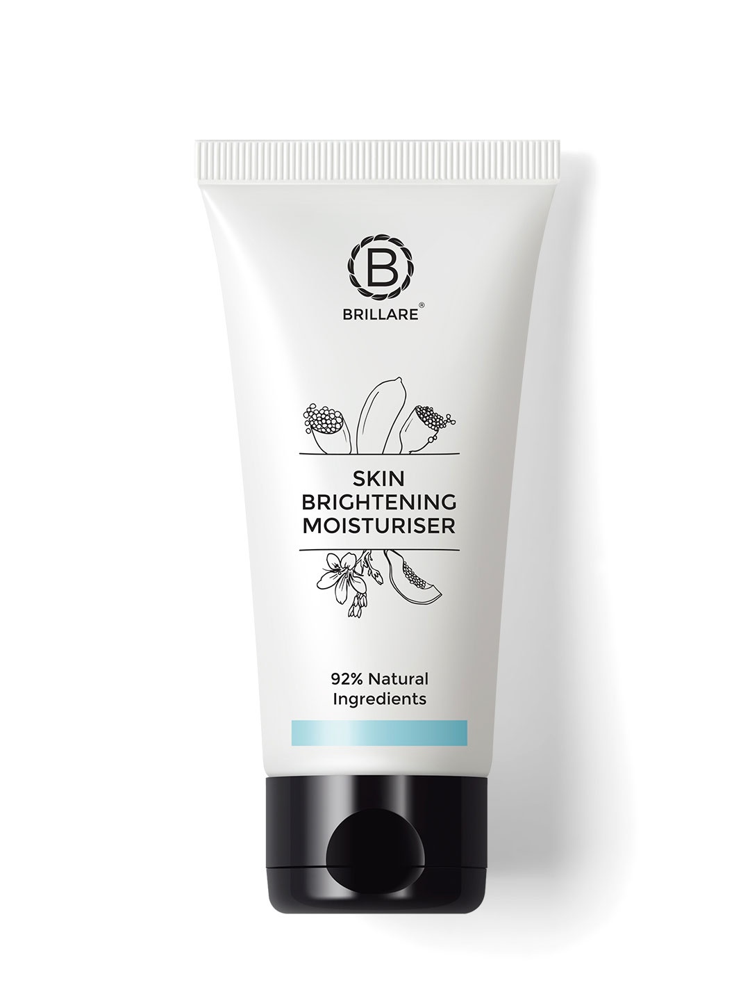 

BRILLARE Sustainable Skin Brightening Moisturiser for Reducing Pigmentation - 50 ml, White