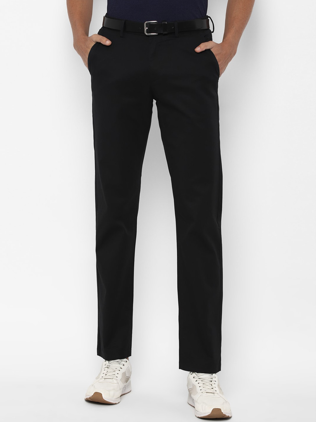 

Allen Solly Men Black Trousers