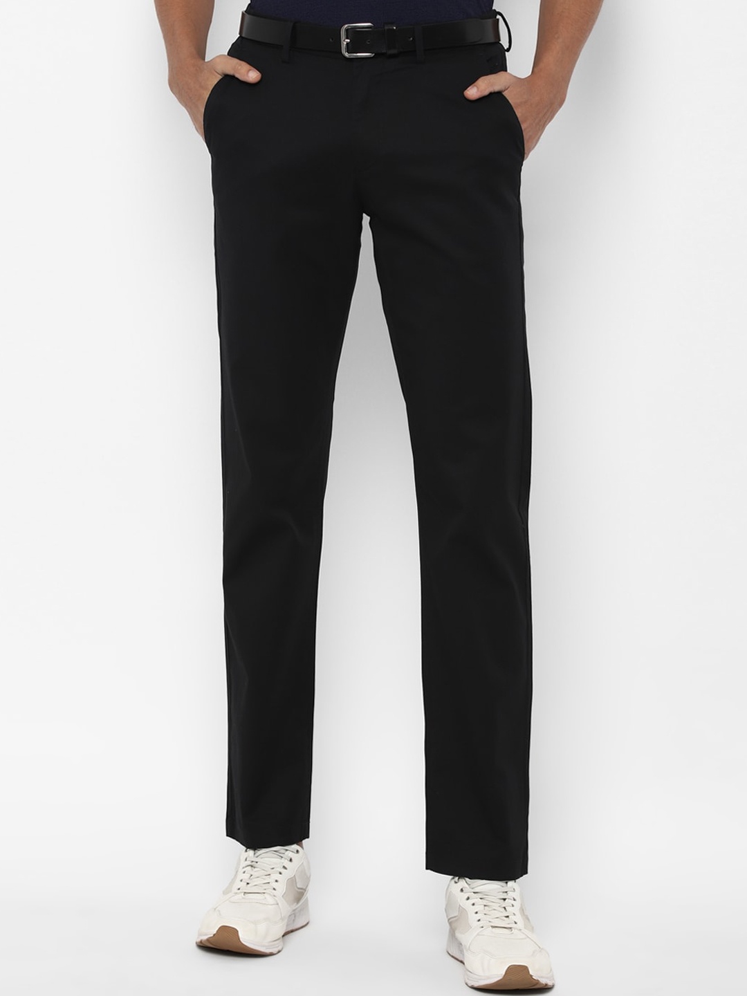 

Allen Solly Men Black Trousers