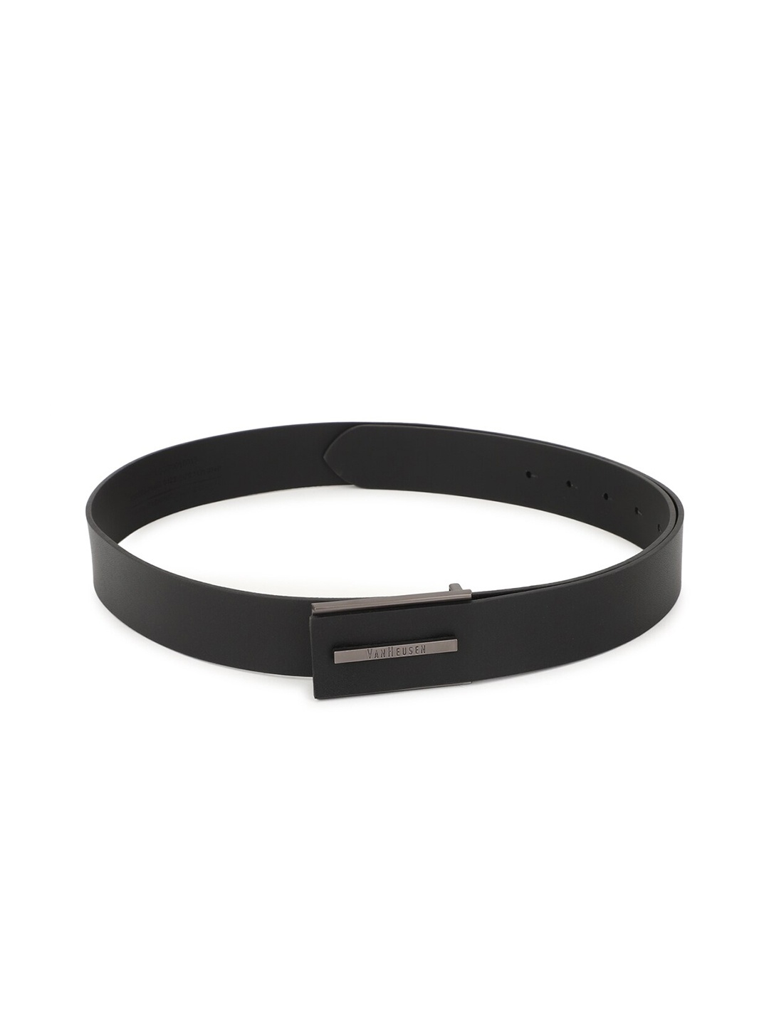

Van Heusen Men Black Leather Belt
