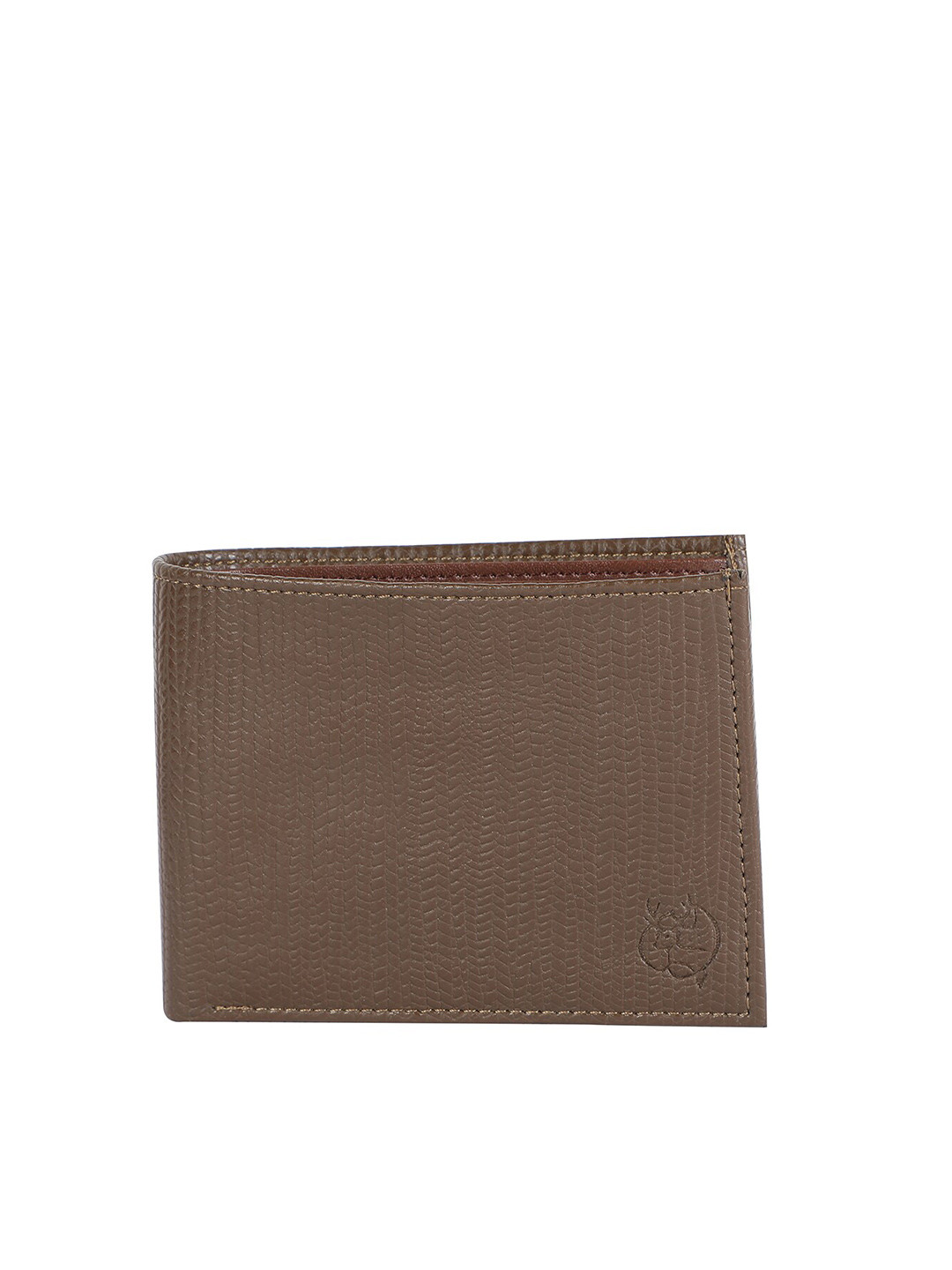 

ZEVORA Men Leather Two Fold Wallet, Brown