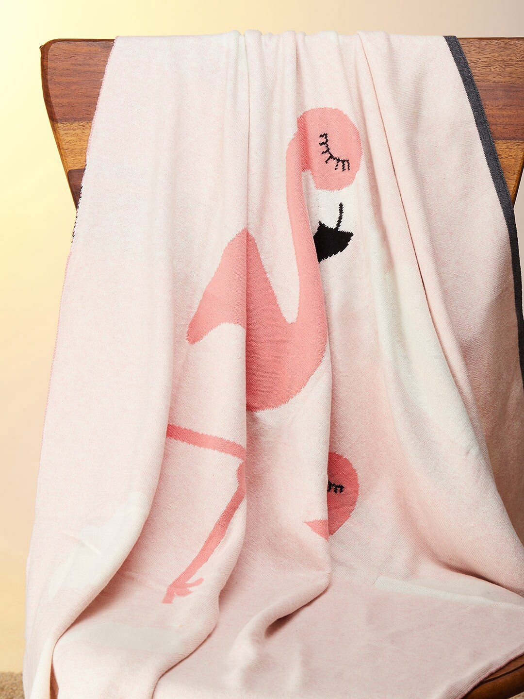 

The Wishing Chair Pink Summer 210 GSM Single Bed Blanket