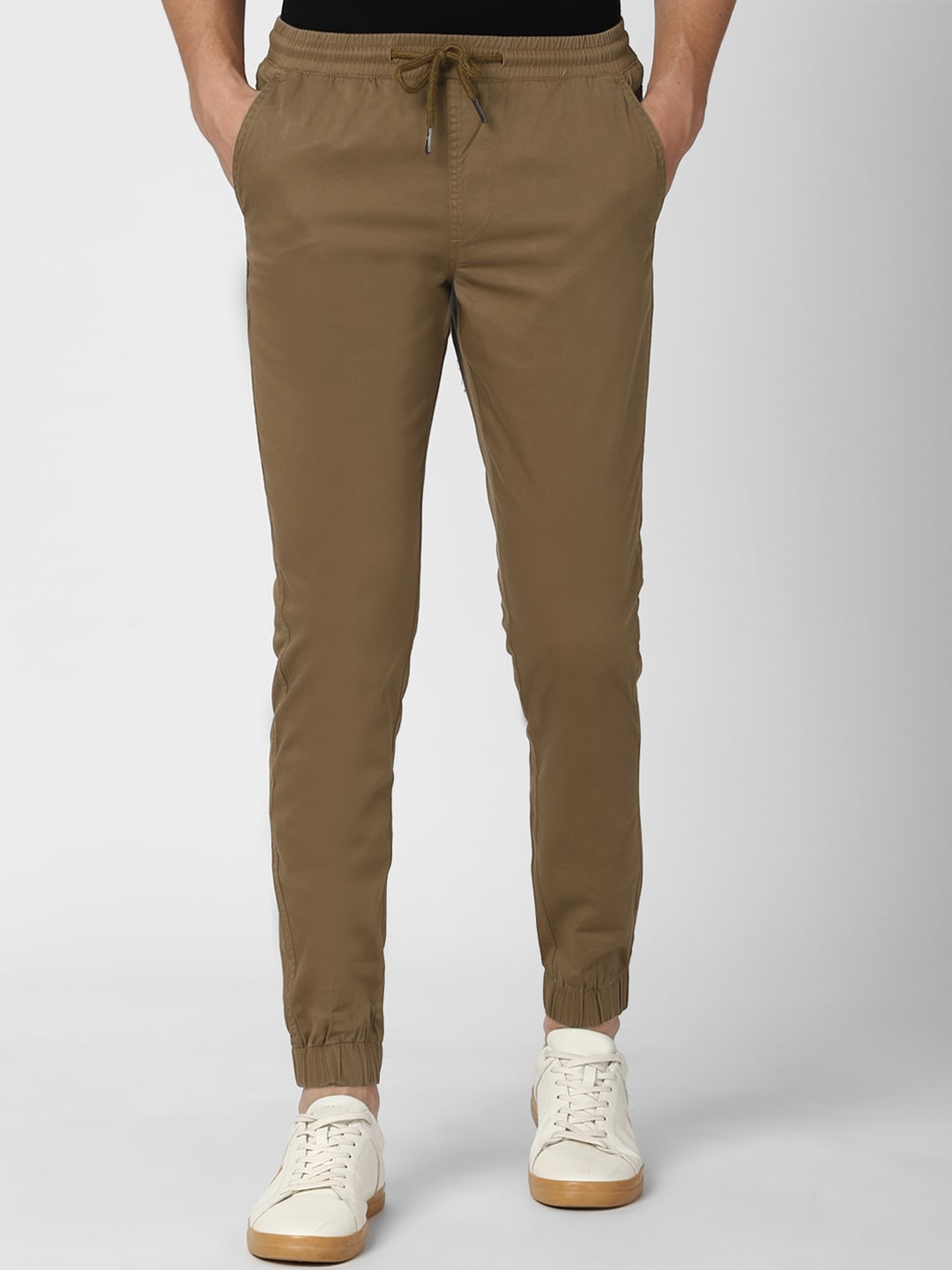 

Van Heusen Sport Men Brown Joggers Trousers