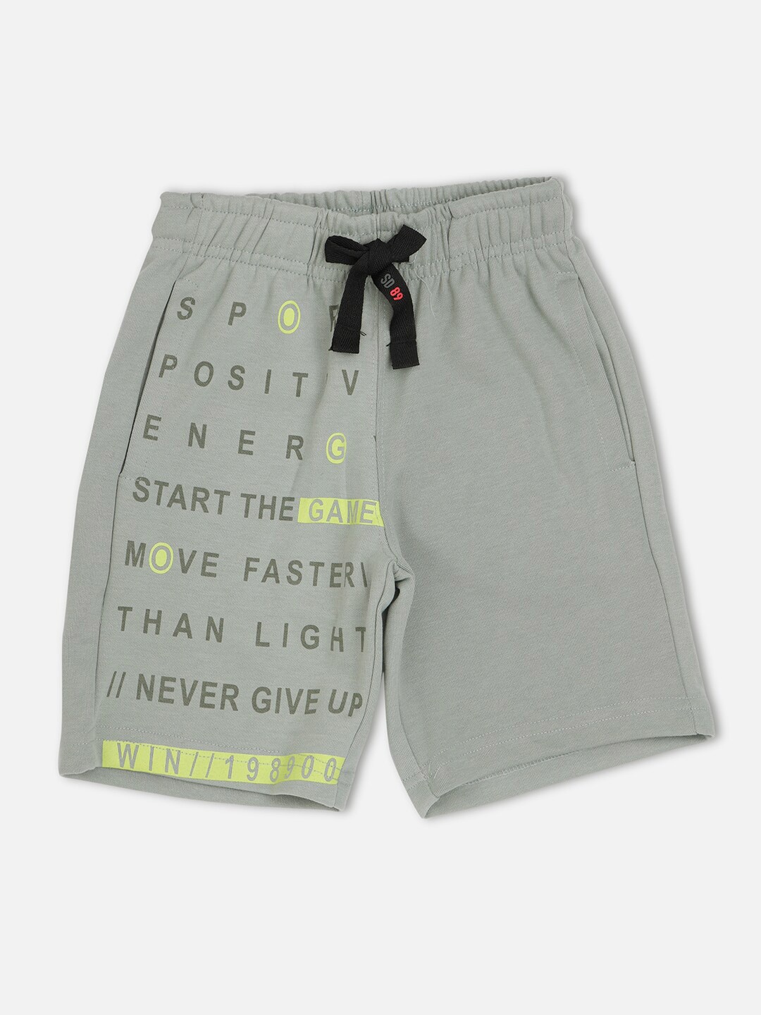 

Sweet Dreams Boys Grey Printed Lounge Shorts