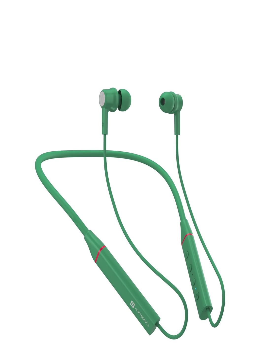 

Portronics Green Solid Harmonics Wireless Bluetooth 400 Headset