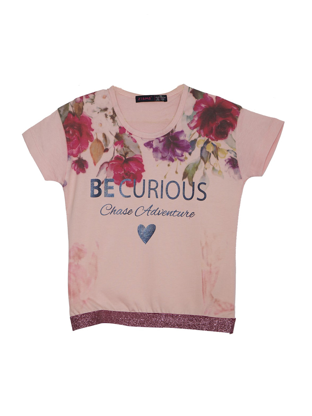 

Ziama Pink Print Top