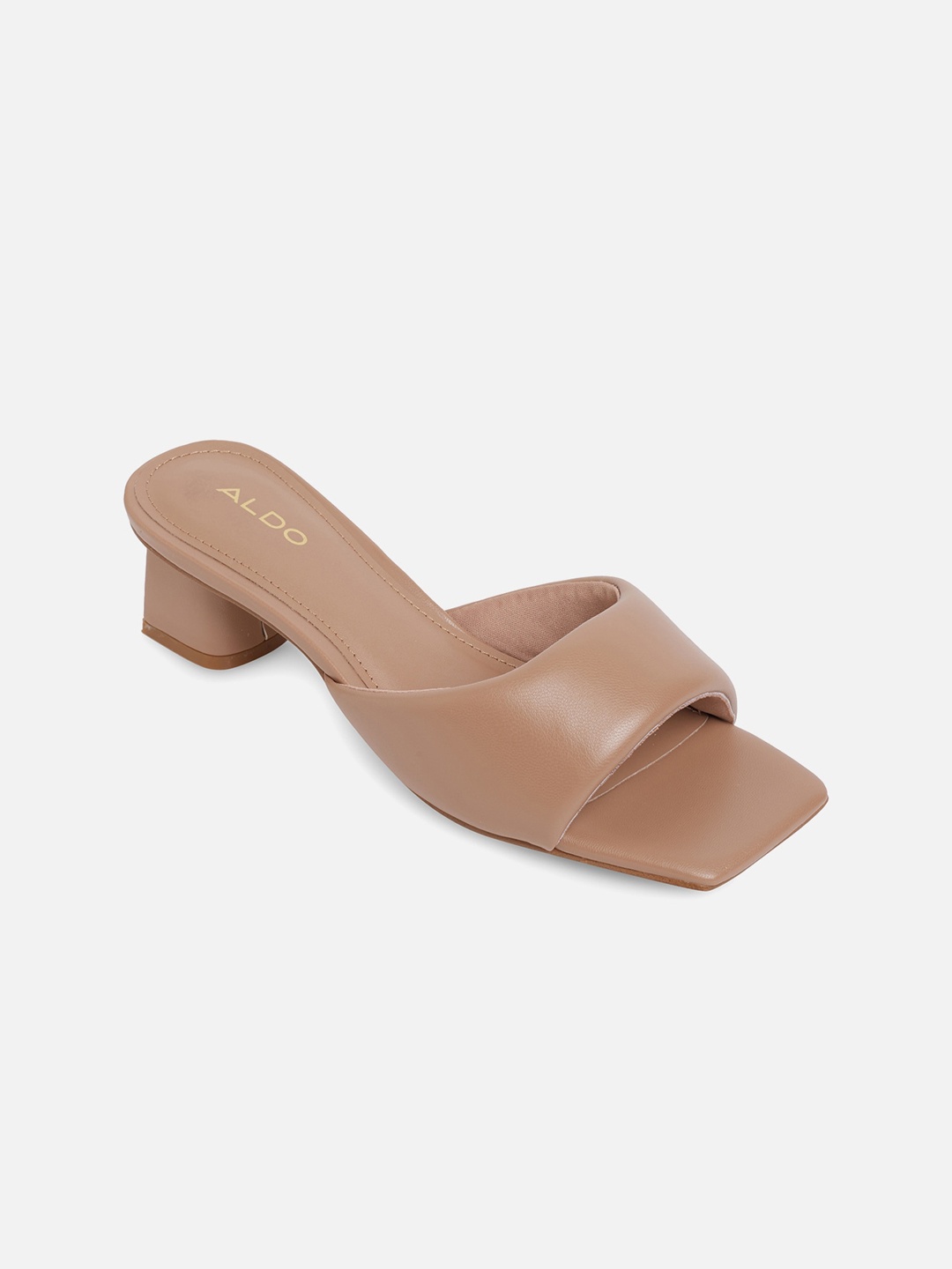 

ALDO Women Beige Block Heels