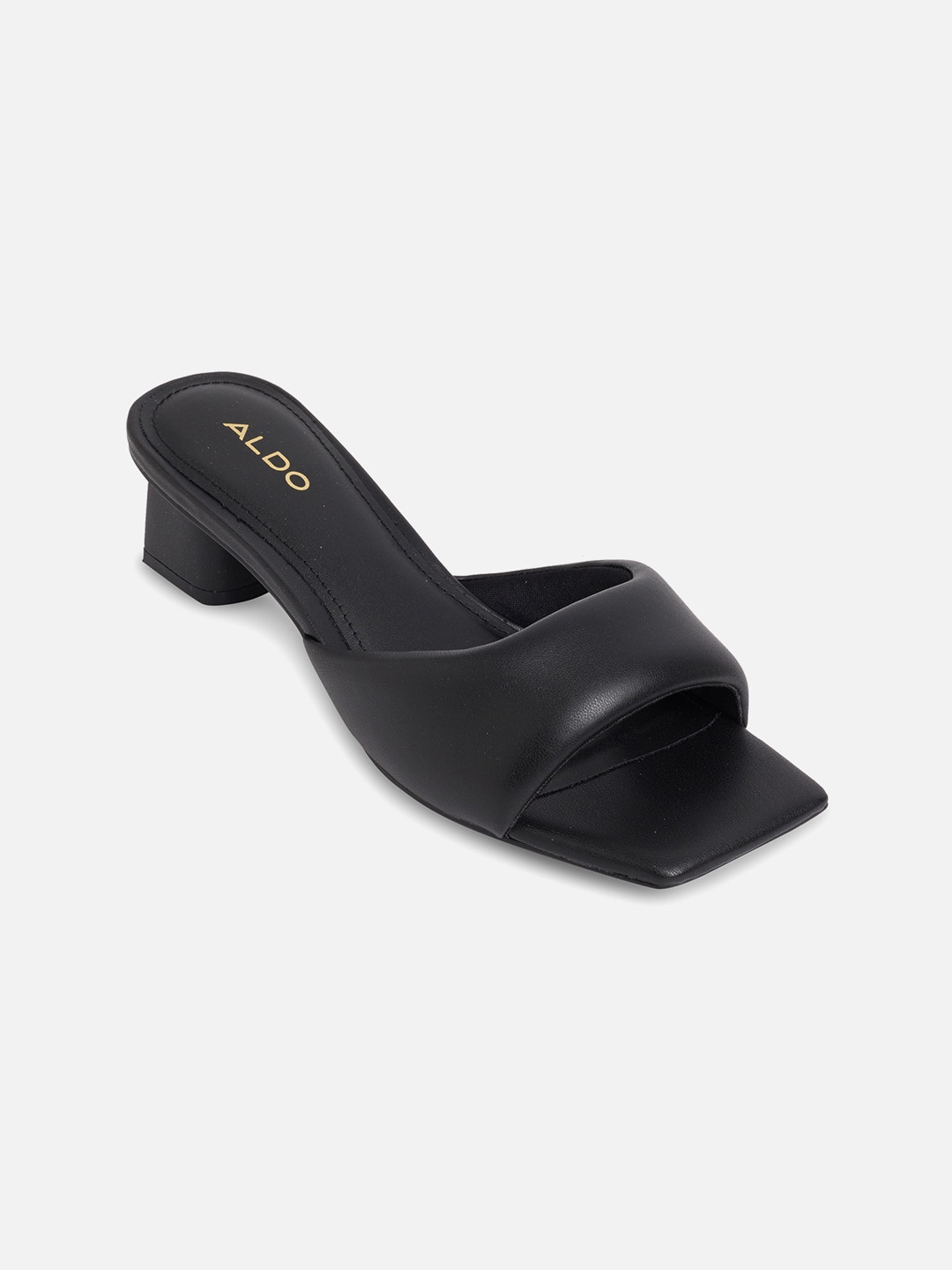 

ALDO Black Block Pumps