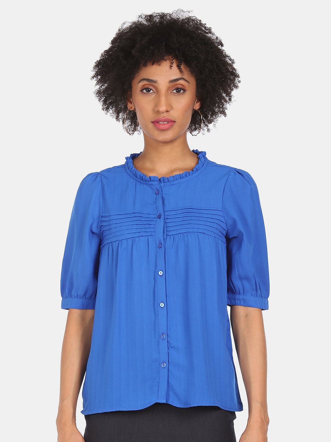 

SHFFL Blue Solid Top