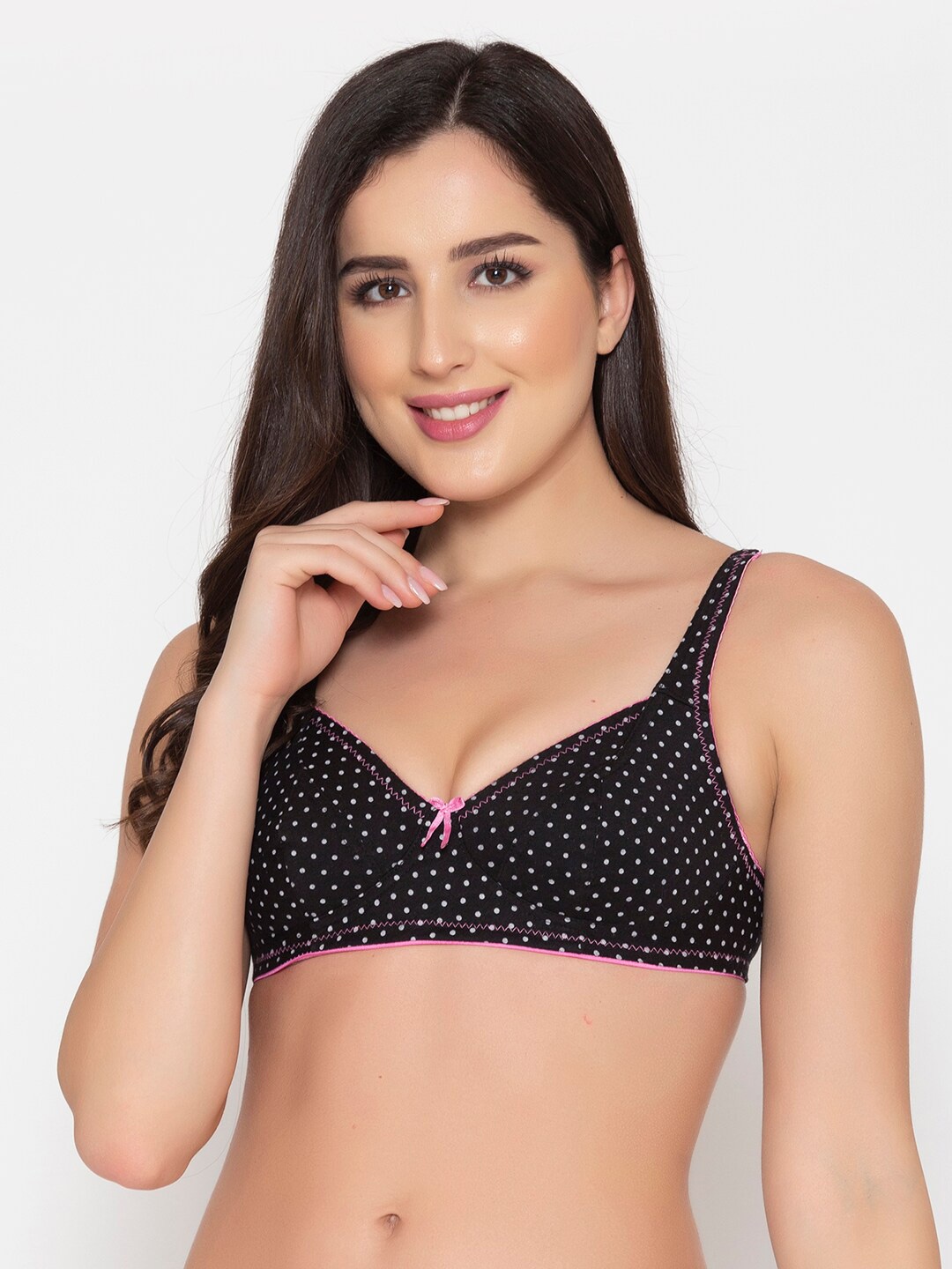 

Clovia Black & White Everyday Bra