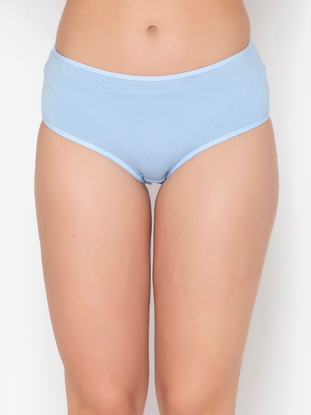 

Clovia Women Blue & Yellow Print Cotton Hipster Briefs