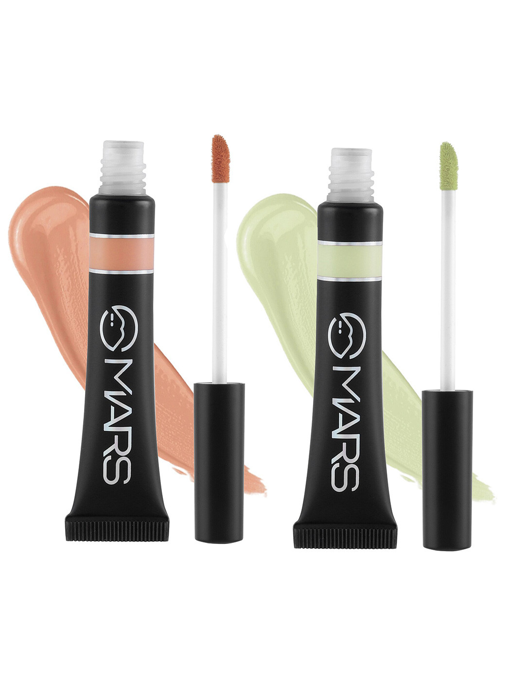 

MARS Set of 2 Seal The Deal Spotless Liquid Concealers - Green & Orange