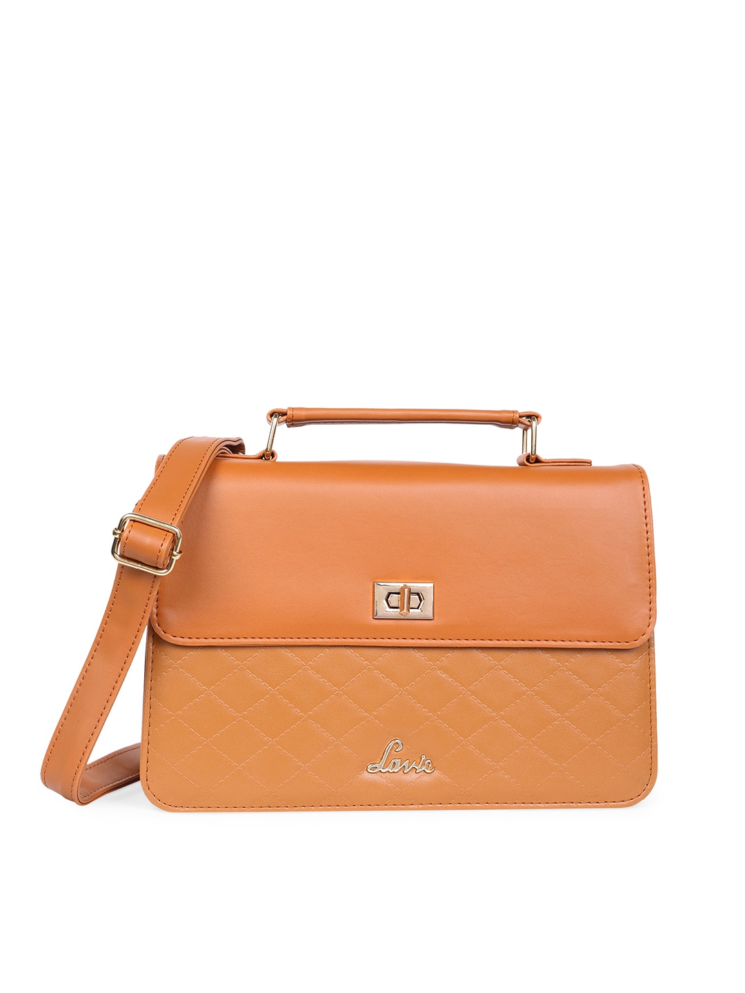 

Lavie Saahim Tan Flap Satchel