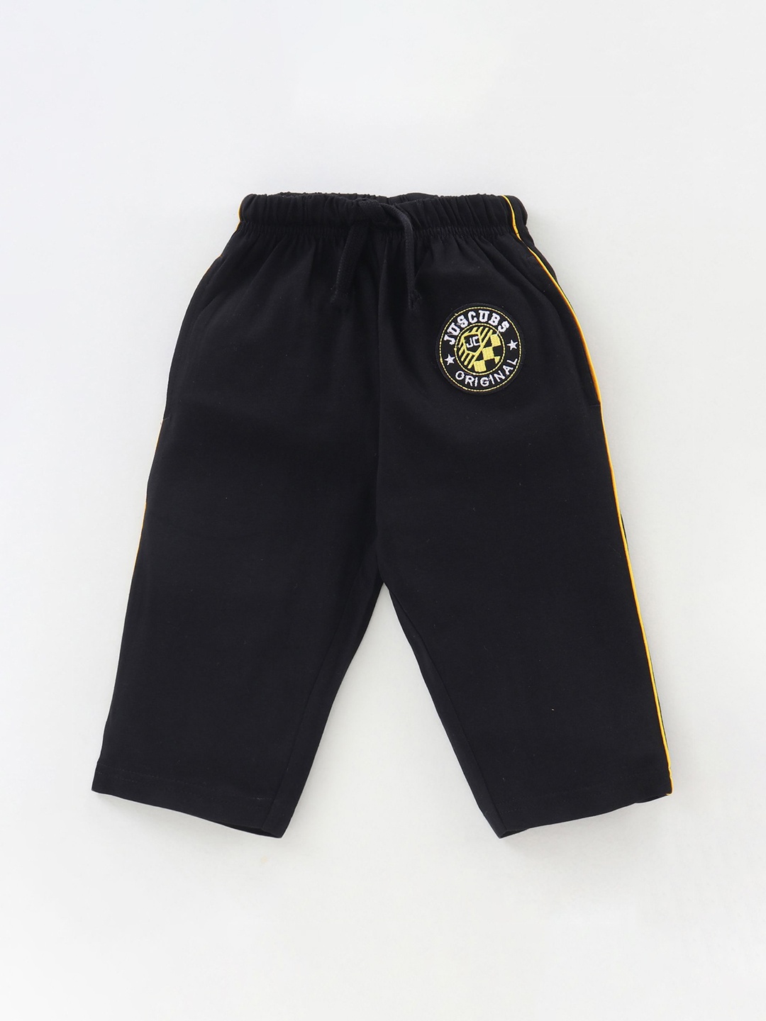 

JusCubs Boys Black Pure Cotton Shorts